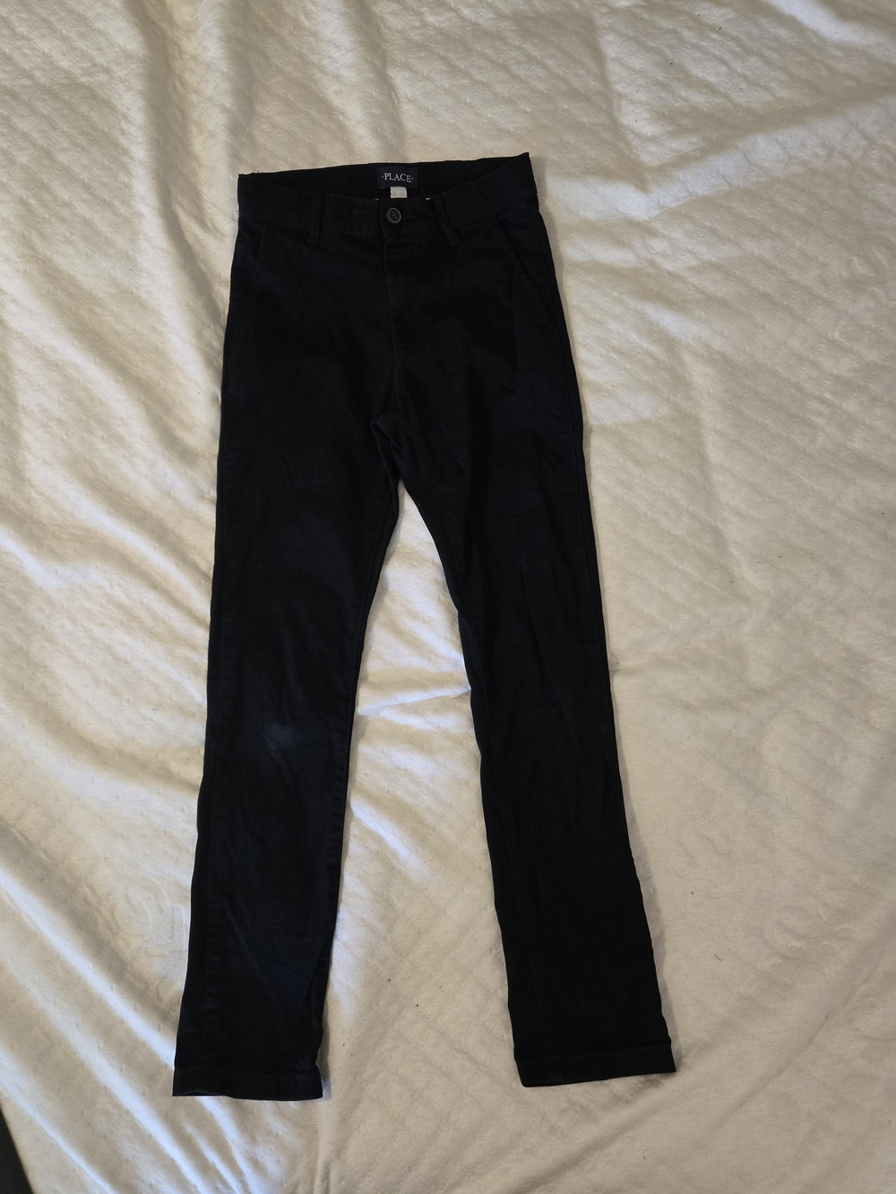 Place Black Slim Straight Jeans for Boys